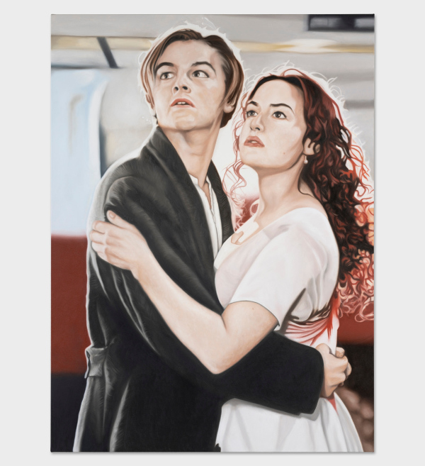 Titanic, acryl and oil on canvas, 112x 83cm, 2023